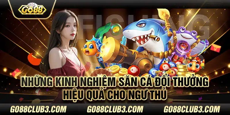 Những kinh nghiệm săn cá đổi thưởng hiệu quả cho ngư thủ